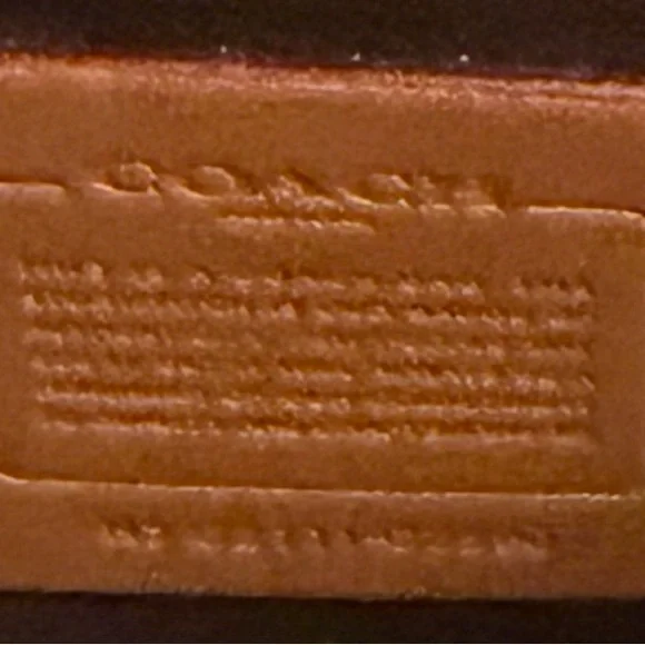 Coach White and Tan Leather Shoulder Bag - Picture 2 of 7